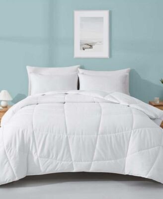 Medium Weight Soft Down Alternative Comforter With Duvet Tabs Collection