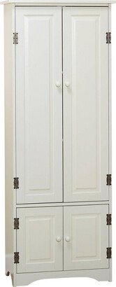 Extra Tall Antique Cabinet White - Buylateral