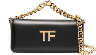 TF triple-chain leather bag