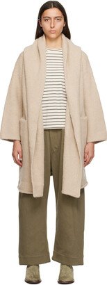 Beige Capote Coat