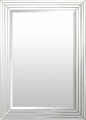 Alijah Framed Medium Size Rectangular Beveled Wall Mirror - 30.5 x 39