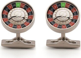 Roulette Round Shaped Cufflinks