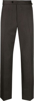 FURSAC Button-Up Cotton Tailored Trousers