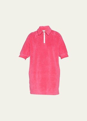 Terry Cloth Polo Dress