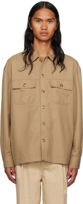 Beige 'La Chemise Flanelle' Shirt