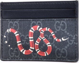 Kingsnake Print GG Supreme Card Case