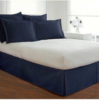 Poplin Tailored Twin Bed Skirt