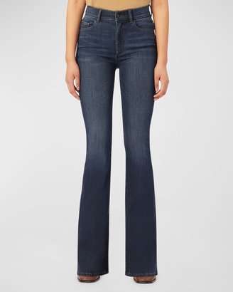 Bridget Bootcut Instasculpt Raw Hem Jeans