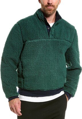 M.Singer Faux Sherpa Pullover-AA