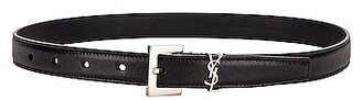 Monogramme Belt in Black-AB