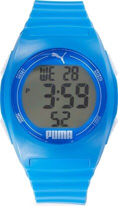 Primrose Valley Puma Women's 44MM Stainless Steel & Silicone Digital Watch