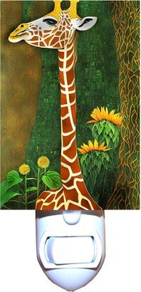 Klimt Art Inspired Giraffe Decorative Night Light