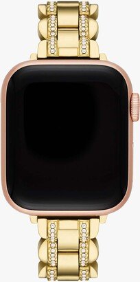 Gold Pavé Scallop Link 38/40Mm Band For Apple Watch