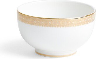 Vera Lace Gold Rice Bowl