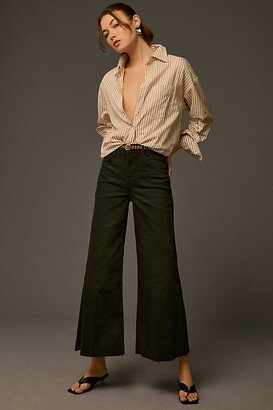 Le Palazzo High-Rise Crop Wide-Leg Jeans-AA