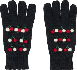 Black Poppy Gloves