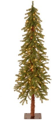 National Tree Company National Tree 5' Hickory Cedar Tree with 150 Clear Lights