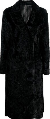 Reversible Faux-Leather Coat