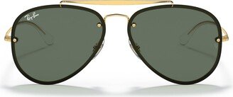 Sunglasses, RB3584N Blaze Aviator - GOLD / GREEN