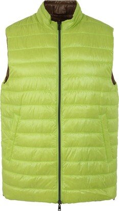 Padded Zip-Up Gilet-AD