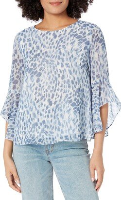 Women's Ruffle Sleeve Blouse