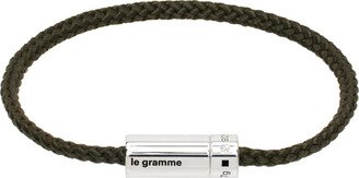 Green 'Le 7g' Nato Cable Bracelet