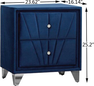 Simple beautiful double deckers nightstand