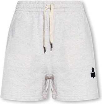 Logo Detailed Drawstring Shorts-AE