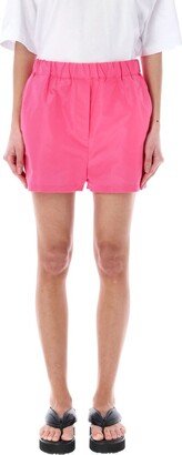 Elastic Waist Shorts-AC