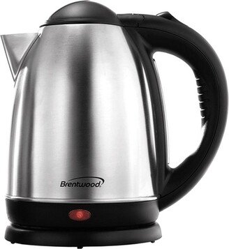 1.7 Liter 1000W Stainless Steel Electric Cordless Tea Kettle