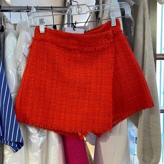 Orange Bermuda Shorts