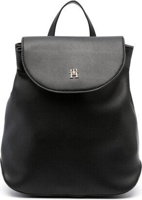 TH monogram-plaque backpack