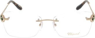 Chopard Eyewear Butterfly Frame Glasses