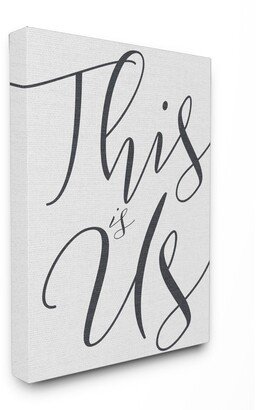 This is Us Typography Canvas Wall Art, 16 x 20