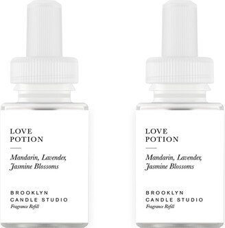 x Brooklyn Candle Love Potion 2-Pack Diffuser Fragrance Refills