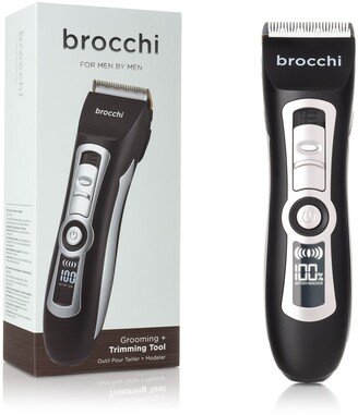 BROCCHI Digital Electric Grooming Trimming Tool Kit for Men - 5-Piece Set