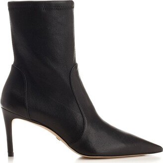 Pointed-Toe Ankle Boots-AJ
