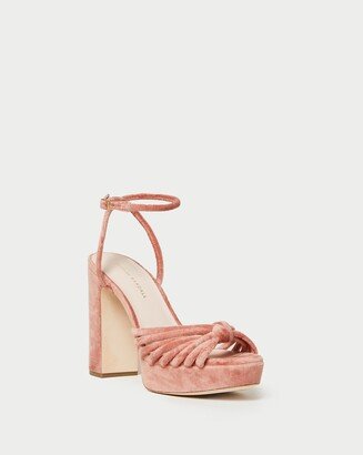 Rivka Blush Knot Platform Sandal