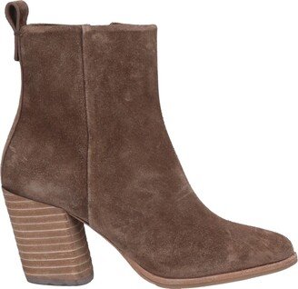 Ankle Boots Khaki-AJ