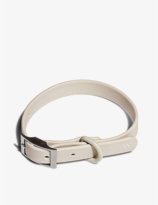 Grey Logo-print atte dog Collar