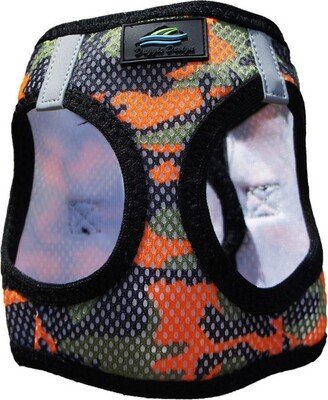 Doggie Design American River Dog Harness Camouflage Collection-Orange(2X/3X-Large)