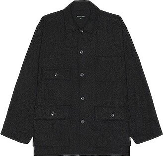 Ba Shirt Jacket in Black