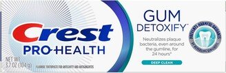 Crest Pro-Health Gum Detoxify Toothpaste - Deep Clean - 3.7oz