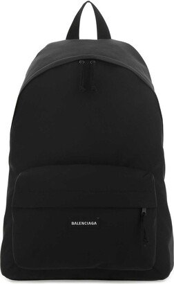 Logo Zipped Backpack-AA