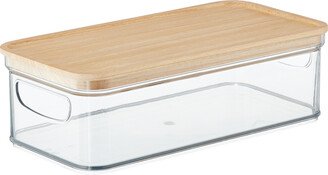 Rosanna Pansino x iD Large Organizer w/ Wood Lid Clear