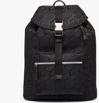 Brandenburg Backpack in Cubic Jacquard Nylon