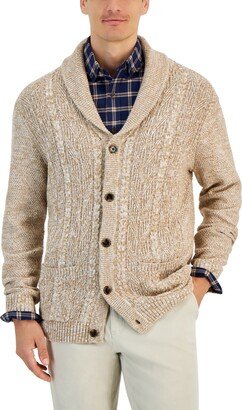 Men's Chunky Shawl Collar Cardigan, Created for Macy's