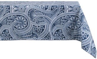 Paisley Print Outdoor Tablecloth, 60 x 84