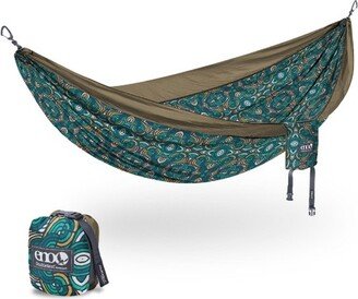 ENO, Eagles Nest Outfitters DoubleNest Print Lightweight Camping Hammock, 1 to 2 Person, Roots Studio Special Edition