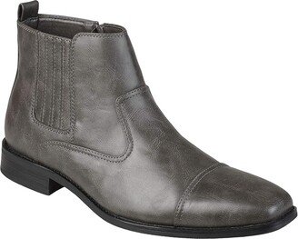 Alex Chelsea Boot (Grey Faux Leather) Men's Shoes